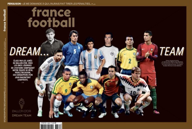 La revista France Football elige al ‘Dream Team’ de todos los tiempos